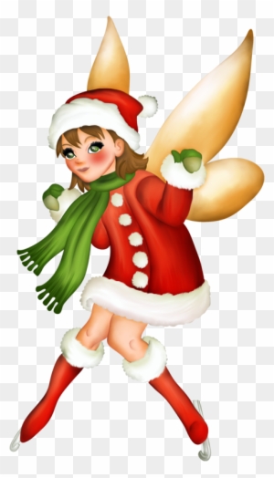 Album - Christmas Fairy Clip Art