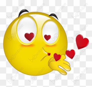 Whatsapp Images - Flying Kiss Smiley Gif - Free Transparent PNG Clipart  Images Download