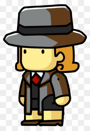 Pictures Of A Detective Clipartsco - Scribblenauts Blonde Girl