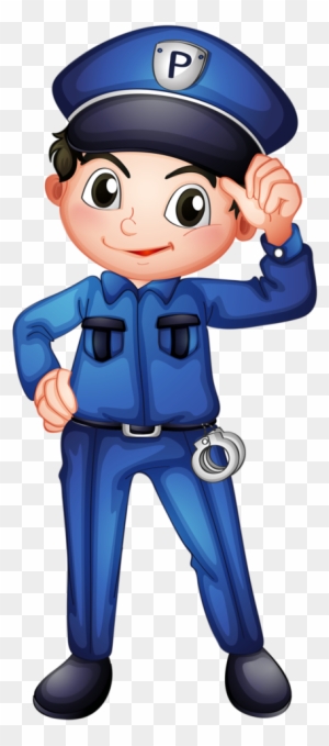 Manualidades - Police Officer Clipart Png