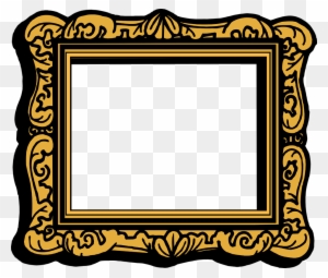 Empty Picture Frame Clip Art - Clip Art Photo Frame