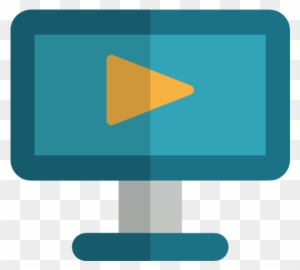 Size - Computer Screen Video Icon