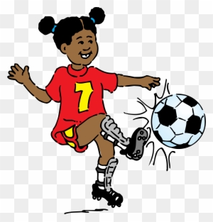 Law Public Domain Clip Art Free - Playing Soccer Clipart