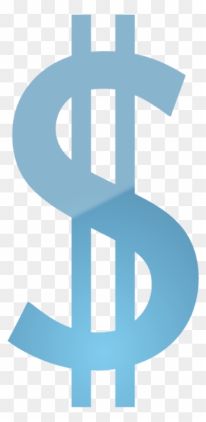 Blue Dollar Sign 38280 - Blue Dollar Sign Png