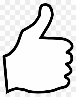 Clipart Of Thumbs Up Free Download Clip Art On - Outline Of A Thumbs Up