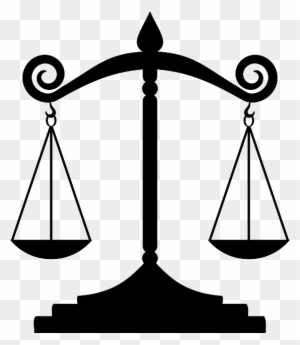 Law, Liberty, Scale, Weight, Balance - Rule Of Law Drawing