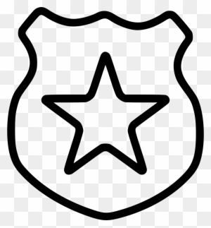 Police Department Comments - Star Outline Icon Png