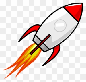 Rocket Space Ship Space Launch Propulsion - Rocket Cartoon