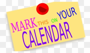 Mark Your Calendar Clip Art Home Medford Hsa Space - Save The Date Clip Art
