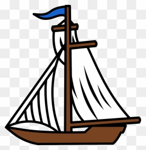 Boat, Sailing, Sails, Sea, Water, Ocean, Transportation - Sail Boat Clip Art