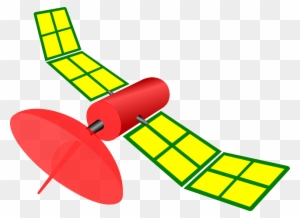 Satellite Orbit Space Technology Science C - Desenhos De Um Satelite