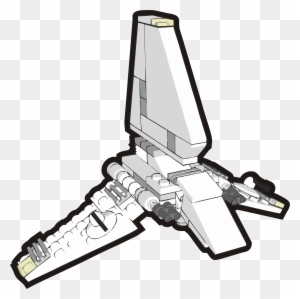 Big Image - Star Wars Spaceship Clipart