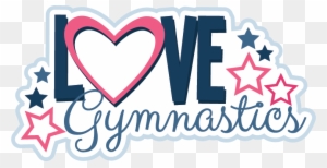 Cold Gymnastics Cliparts - Love Gymnastics