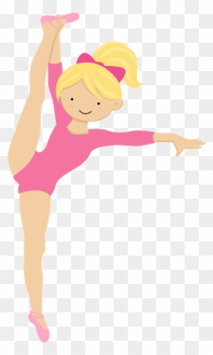 Imágenes De Gimnastas - Niña Gimnasia Dibujo - Free Transparent PNG Clipart  Images Download