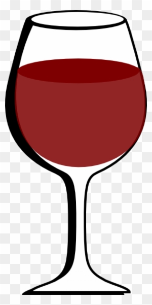 Wine Clip Art - Red Wine Glass Clipart