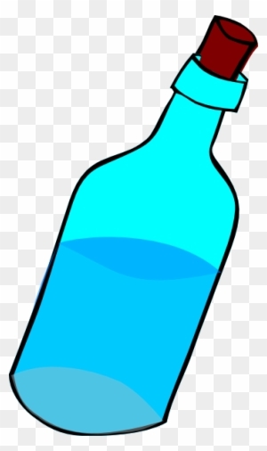 Cartoon Water Bottle Clip Art Clipart Free Clipart - Glass Bottle Cartoon Png