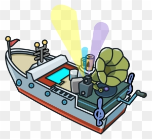 Music Cruise Map Icon - Club Penguin Map Icon
