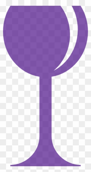 Purple Wine Glass Clipart