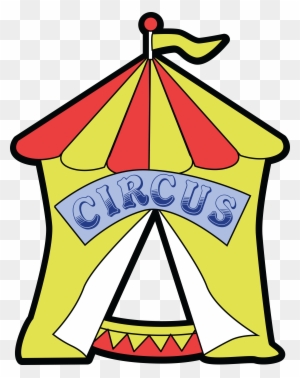 Free Clipart Of A Big Top Circus Tent - Big Top Circus Clipart