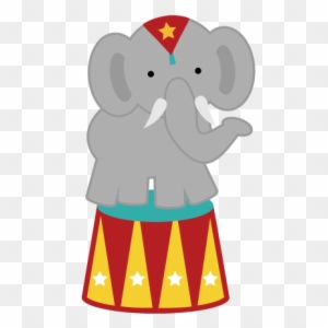 Clip Art - Circus Elephant Clipart