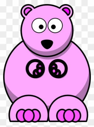 Pink Teddy Bear Clip Art At Clker - Cartoon Polar Bear