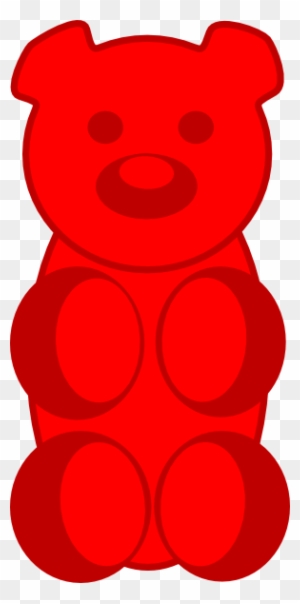 Teddy Bear Clip Art - Cartoon Gummy Bear Drawing
