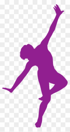 Dancer Clipart Purple - Purple Dancer Png