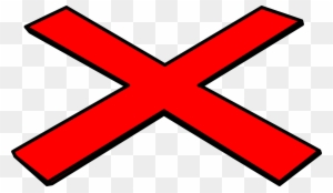 Red X Clip Art - X Marks The Spot