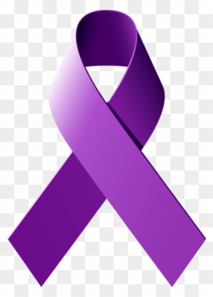Purple Awareness Ribbon Clip Art - Mental Health Awareness Ribbon