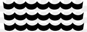 Wave Pattern Clip Art - Wave Border Clip Art