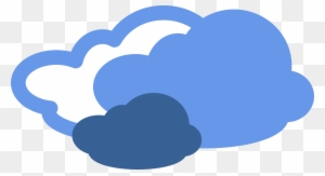 Weather Clip Art Transparent - Weather Symbols Cloudy