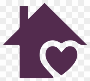 Red Home Icon Png Home A Project Of Icna Relief Canada - Clip Art House With Heart
