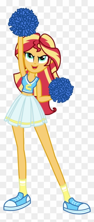 Happy Birthday Cheerleader Clipart - My Little Pony Equestria Girl Legend Of Everfree Movie