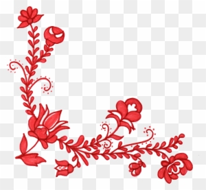 Free Download - Floral Ornament On Corner