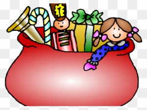 Santa Bag Cliparts - Christmas Toys Clip Art