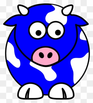 Blue Cow Clip Art At Clker - Purple Cow: Transform Your Business By Being Remarkable