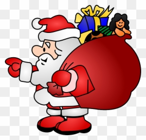 Fat Bit Fit, Here's How Santa Stays In Shape For His - Santa Claus Clipart Animated
