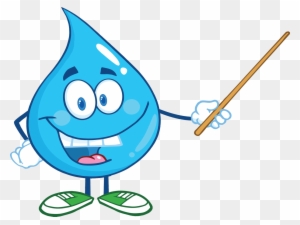 Youth Water Education Resources - Cartoon Water Droplet