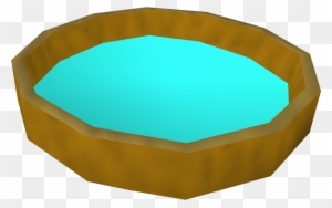 Bowl Of Water Detail - Bowl Of Water Png