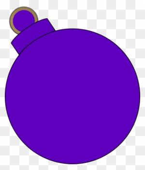 Purple Christmas Cliparts - Ornament Clip Art