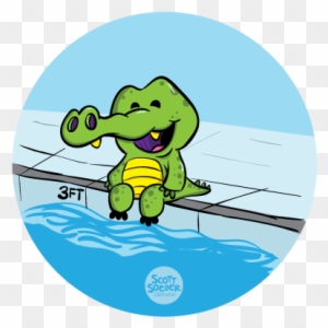 J Swim School Gator - Portable Network Graphics