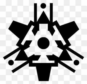 Nuclear Fission Symbol By Mew14 On Clipart Library - Futuristic Symbols Png