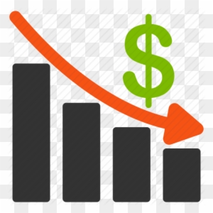 Graph Clipart Finance Money Decrease Icon Free Transparent Png Clipart Images Download