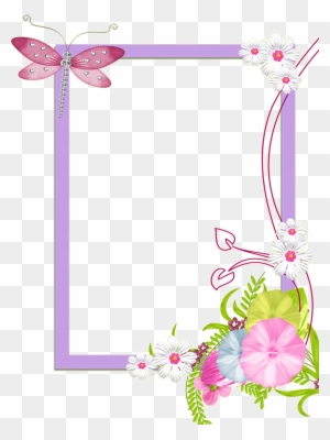 Spring Border Png For Kids - Transparent Cute Frame