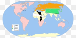 Nations Of Nineteen Eighty-four - 1984 Map Of The World