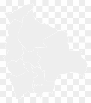 Bolivia Silhouette Map