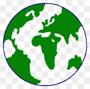 Geography, Globe, Map, World, Earth, Circle, Land, - World Map In A Circle