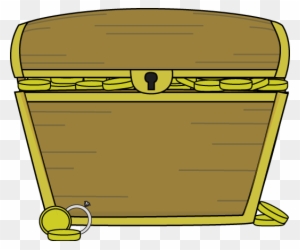 Treasure Chest Filled With Treasure - Treasure Hunt For Words