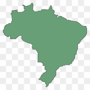 Free Vector Brazil Clip Art - Brazil Map