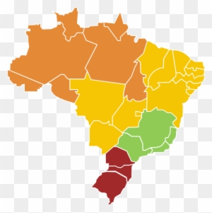 Free Brazil Map Vector